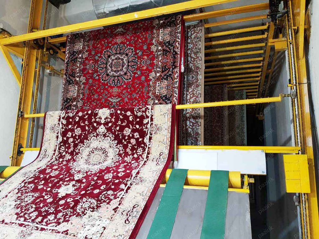رفع چروکی فرش